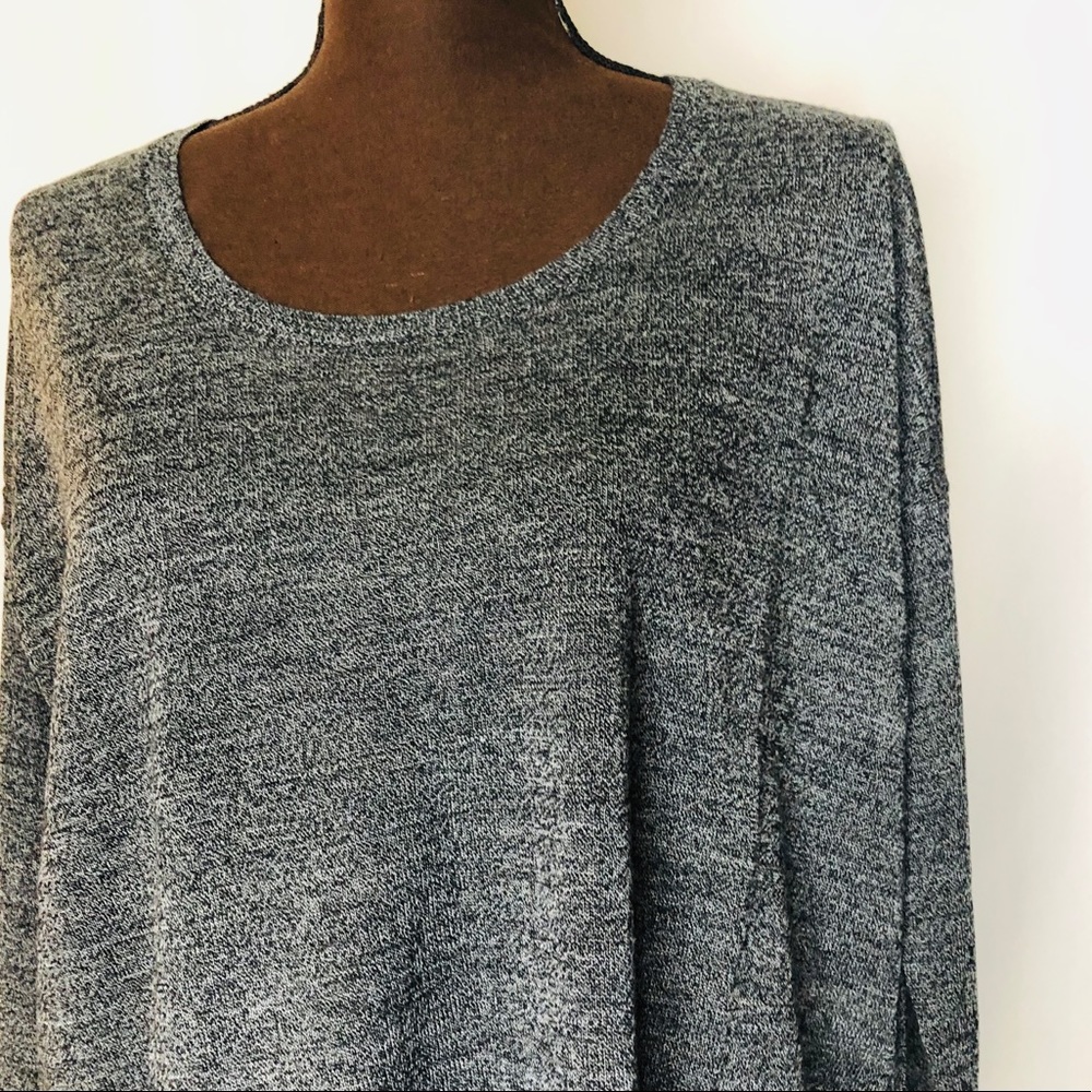 MADEWELL Southstar Wool Sweater Heather Ebony - Picture 5 of 8